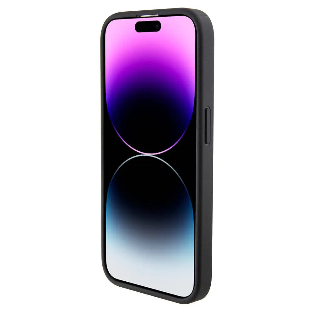 iPhone 15 Pro Max Kartlıklı Saffiano Kılıf - Karl Lagerfeld K&L Patch
