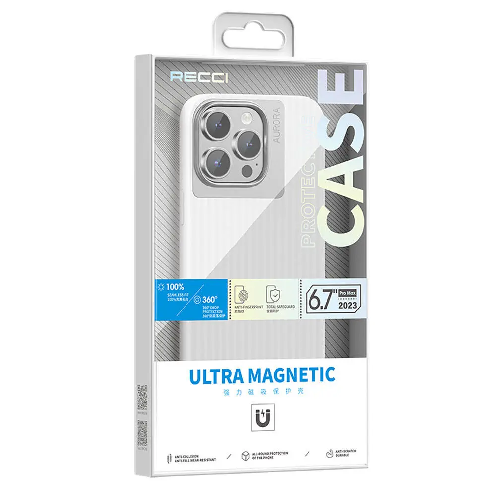 iPhone 15 Pro Max MagSafe Uyumlu Kılıf - Recci Aurora