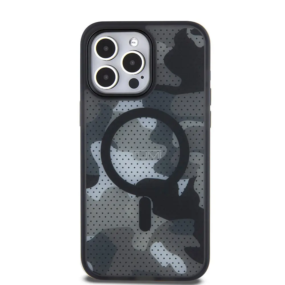 iPhone 15 Pro Max MagSafe Uyumlu Şeffaf Kılıf - TUMI Lisanslı