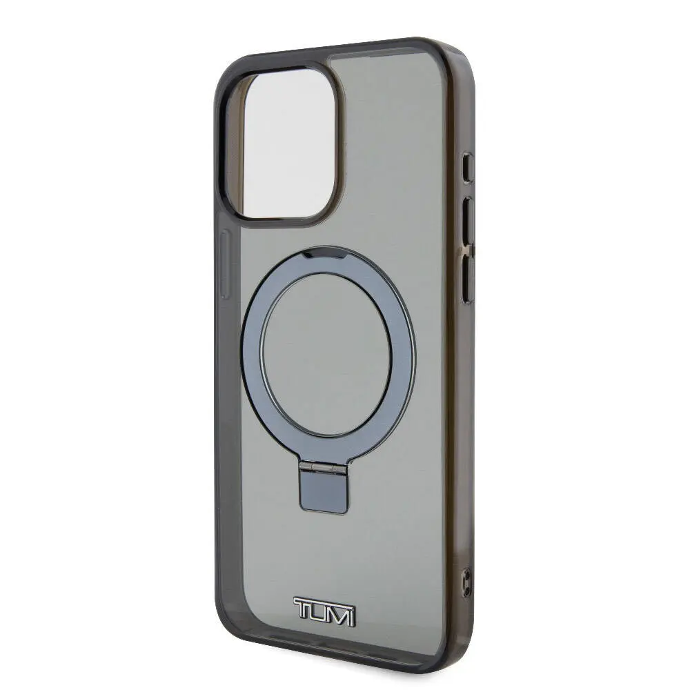 iPhone 15 Pro Max MagSafe Uyumlu Ring Standlı Kılıf - TUMI Lisanslı