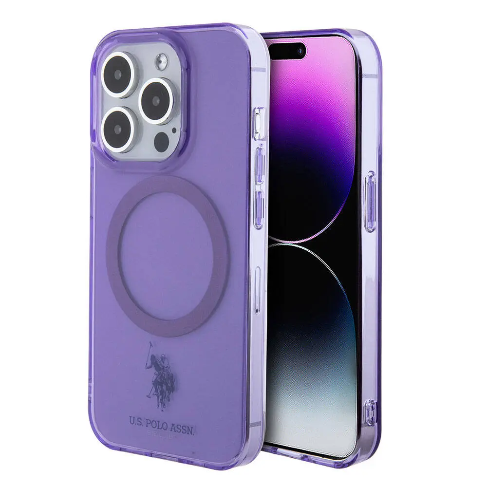iPhone 15 Pro Max MagSafe Uyumlu Şeffaf Kılıf - U.S. Polo Assn.