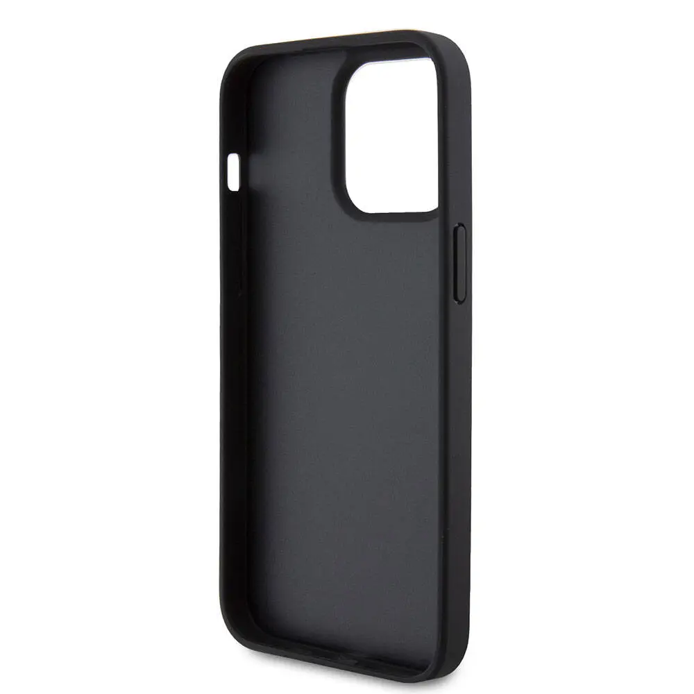 iPhone 15 Pro Max Suni Deri Örgü Desenli Kılıf - U.S. Polo Assn.