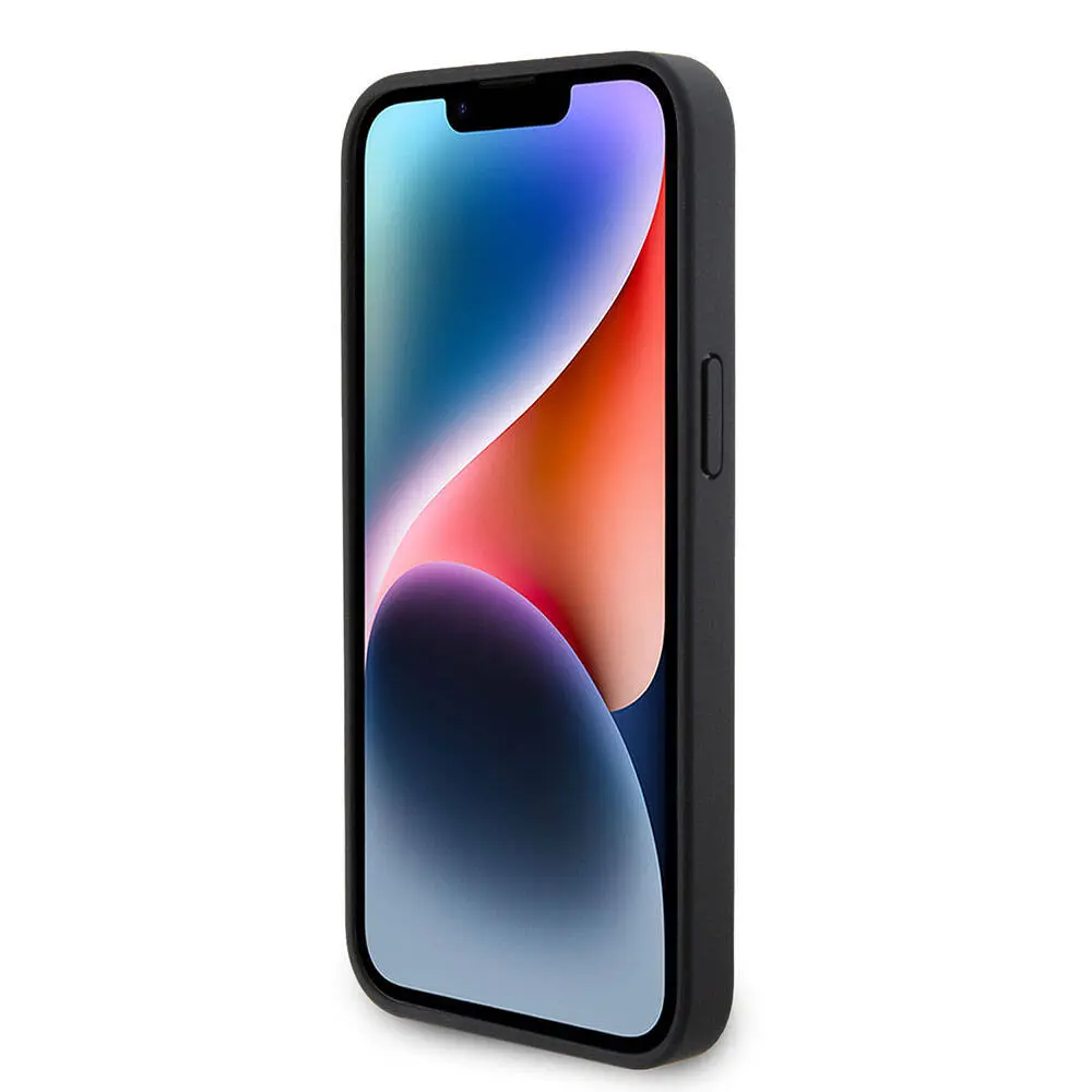 iPhone 15 Pro Max Suni Deri Örgü Desenli Kılıf - U.S. Polo Assn.