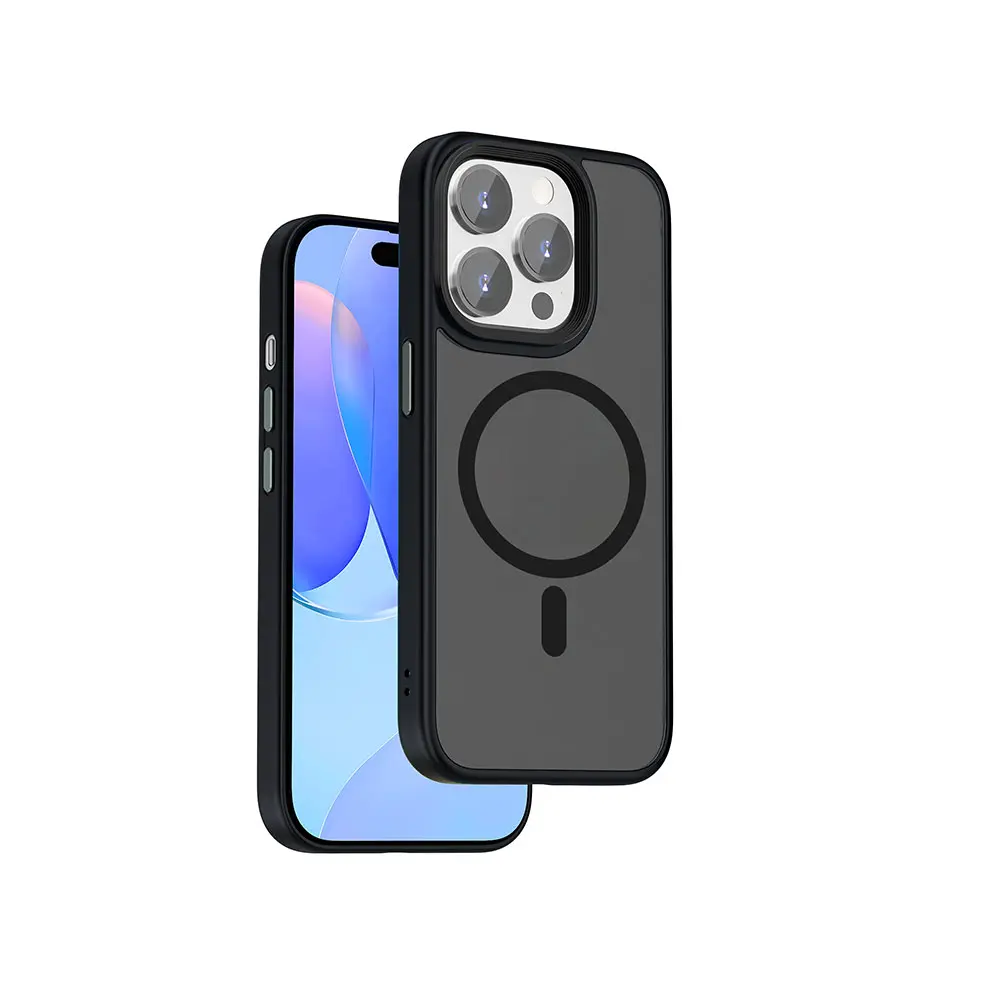 iPhone 15 Pro Max MagSafe Uyumlu Kamera Korumalı Kılıf - Wiwu FGG-011