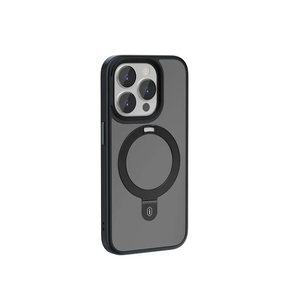 iPhone 15 Pro ve 15 Pro Max MagSafe Uyumlu Standlı Kılıf - Wiwu ZMM-010
