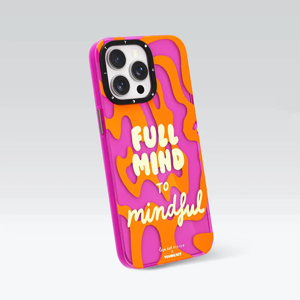 iPhone 15 Pro Max Yazı Desenli Kılıf - Youngkit Mindfulness