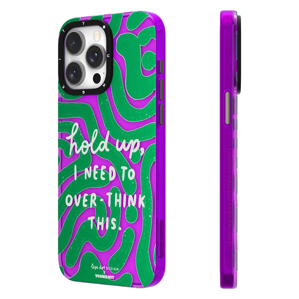 iPhone 15 Pro Max Yazı Desenli Kılıf - Youngkit Mindfulness