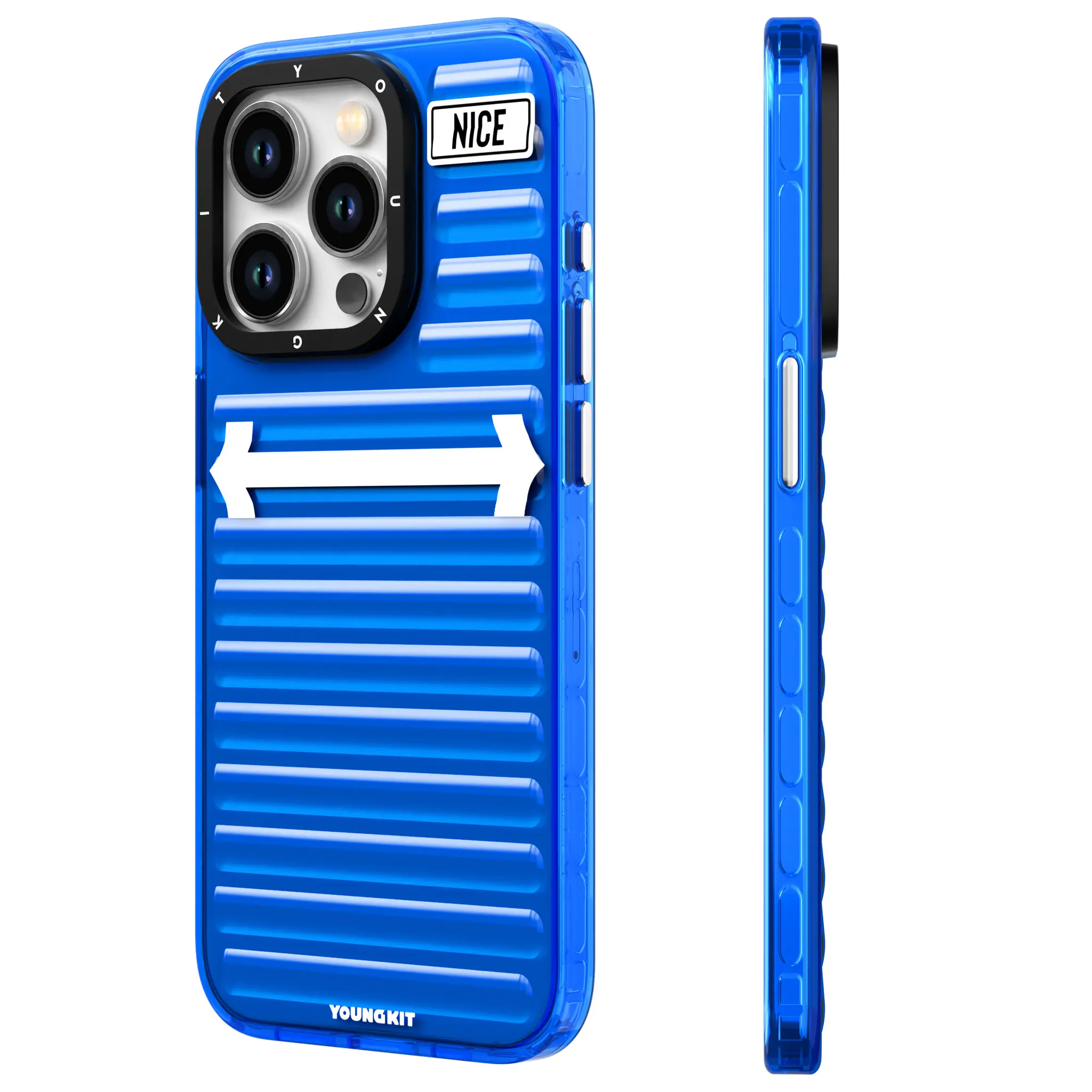iPhone 15 Pro Max Kılıf YoungKit Luggage FireFly Serisi