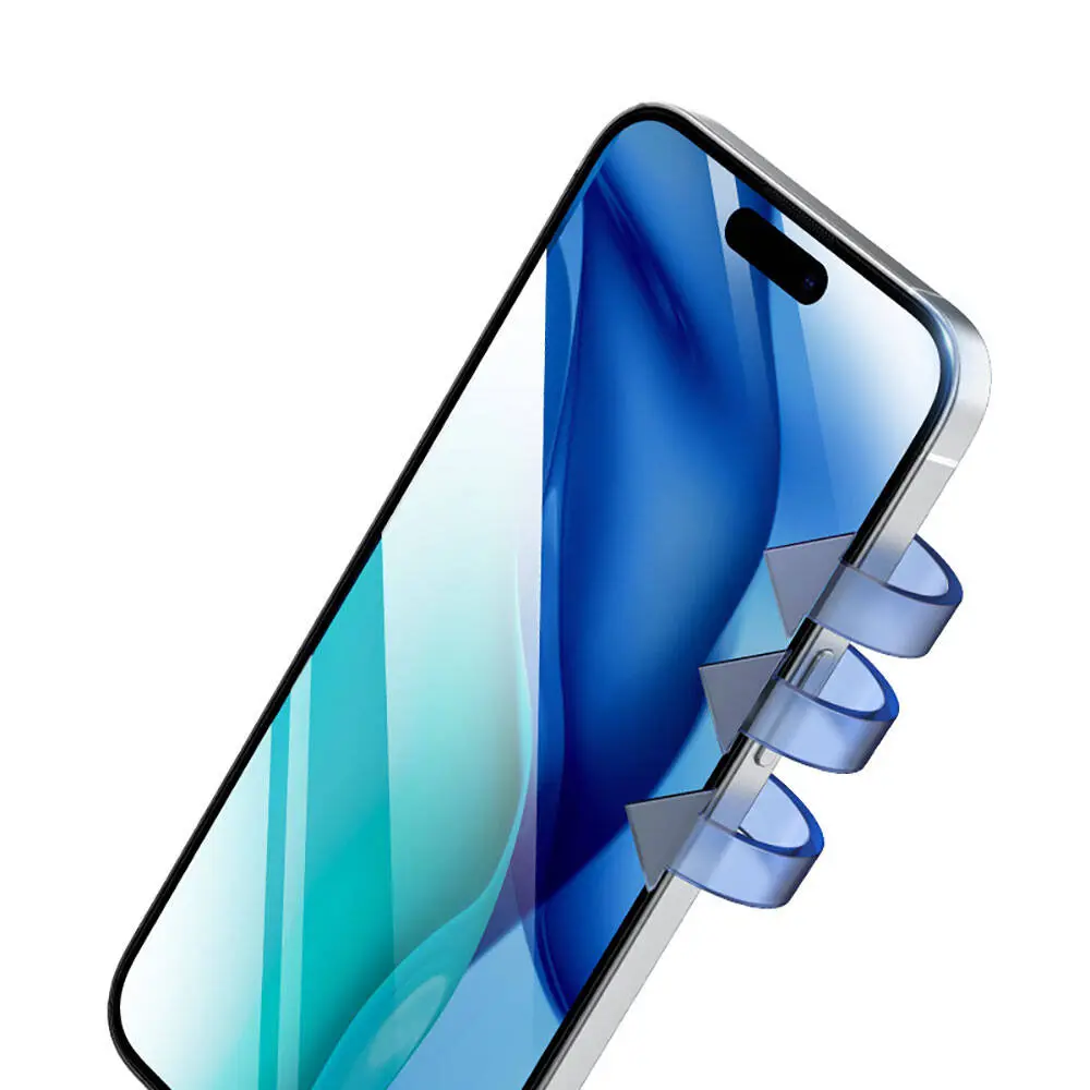 iPhone 15 Pro Max Temperli Cam Ekran Koruyucu - Recci RSP-A23HD