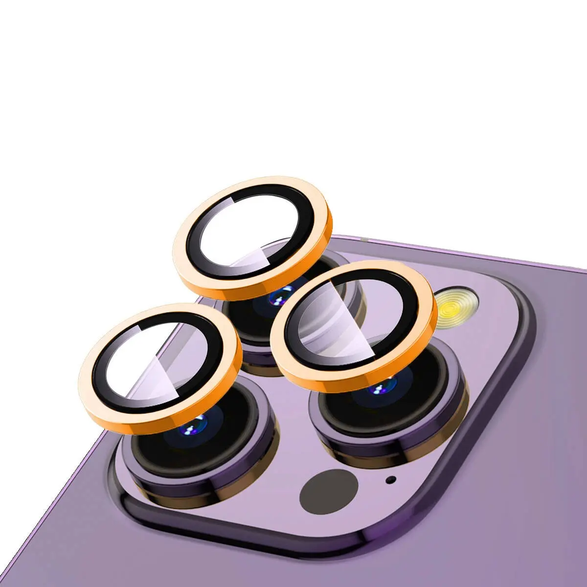 iPhone 15 Pro Max Safir Kamera Lens Koruyucu - Zore CL-12