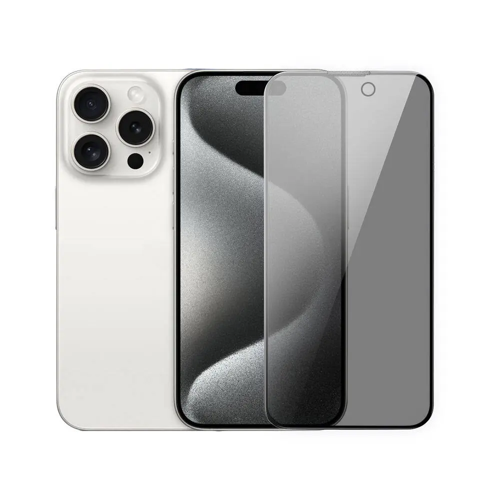 iPhone 15 Pro Wiwu iPrivacy HD Anti-Peep Ekran Koruyucu