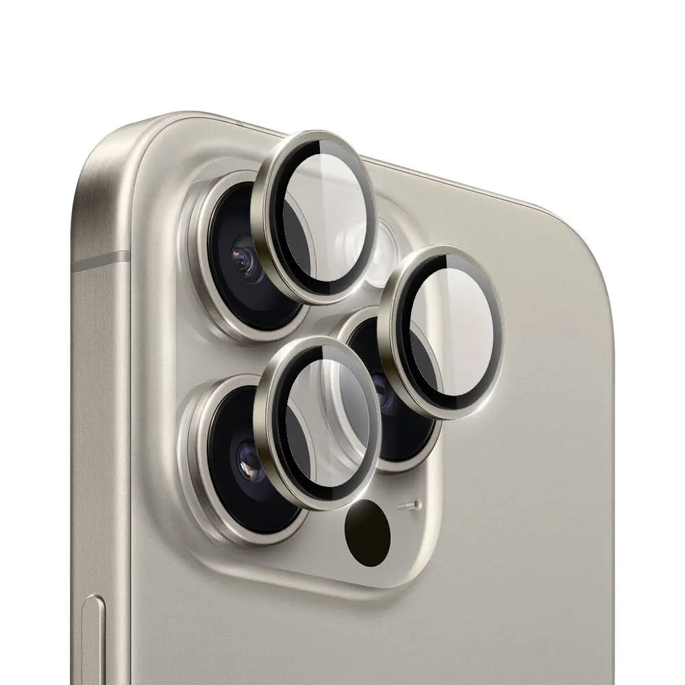 iPhone 15 Pro Safir Kamera Lens Koruyucu - Wiwu LG-003