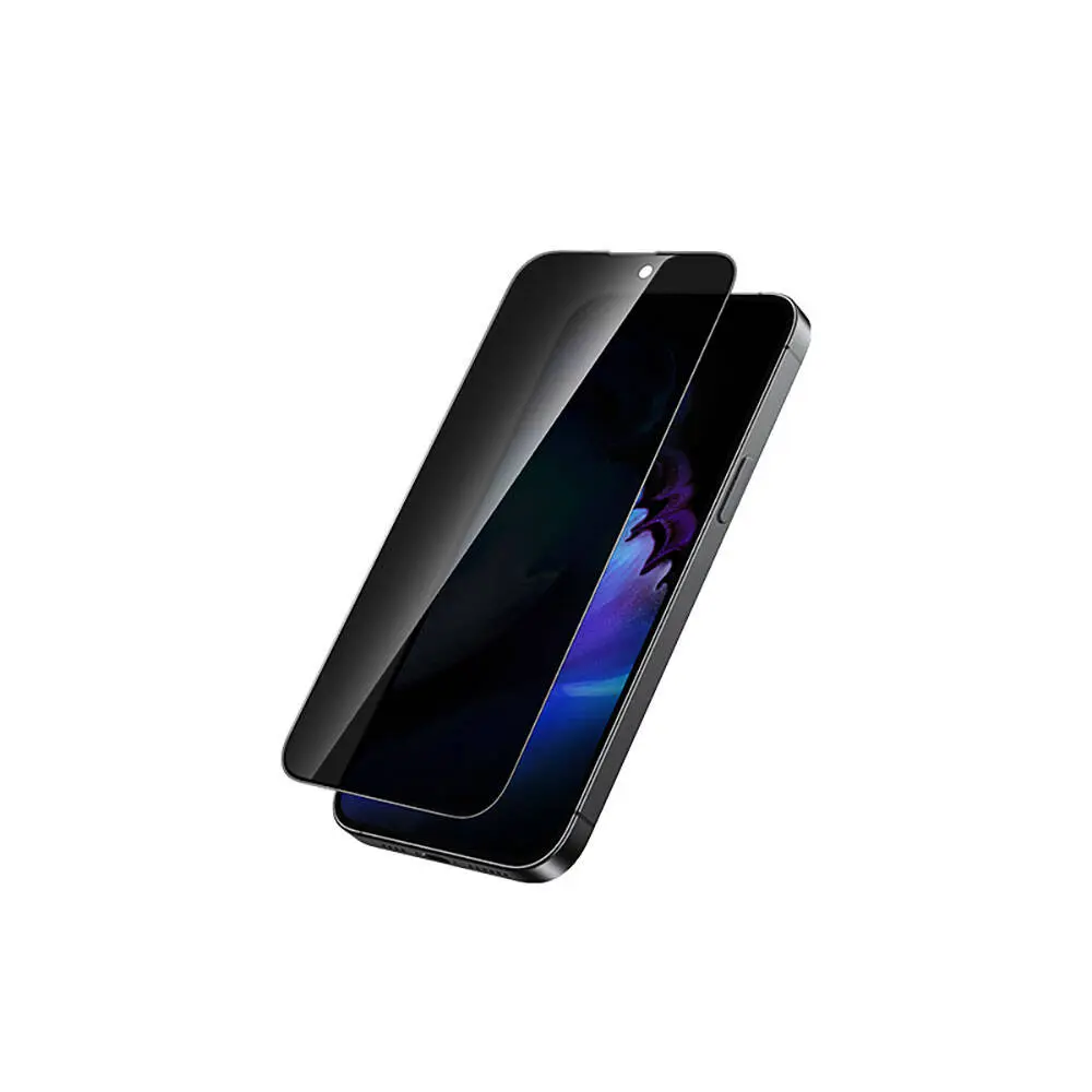 iPhone 15 Gizlilik Filtreli Temperli Cam Ekran Koruyucu - Recci RSP-A05SP