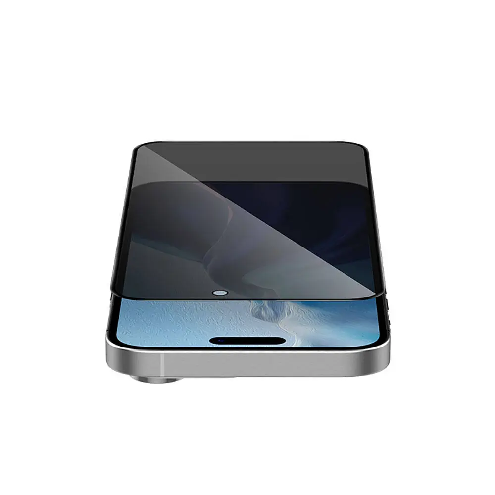 iPhone 15 Gizlilik Filtreli Temperli Cam Ekran Koruyucu - Recci RSP-A05SP