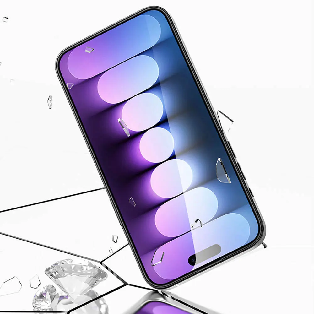iPhone 15 Gizlilik Filtreli Temperli Cam Ekran Koruyucu - Recci RSP-A16AP