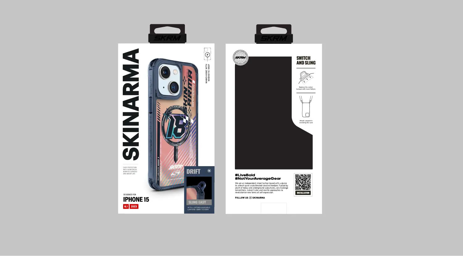 iPhone 15 MagSafe Uyumlu Drift Kapak - Skinarma