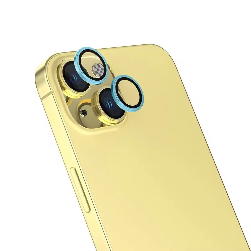 iPhone 16 Safir Kamera Lens Koruyucu, Parmak İzi Bırakmayan - Zore CL-15