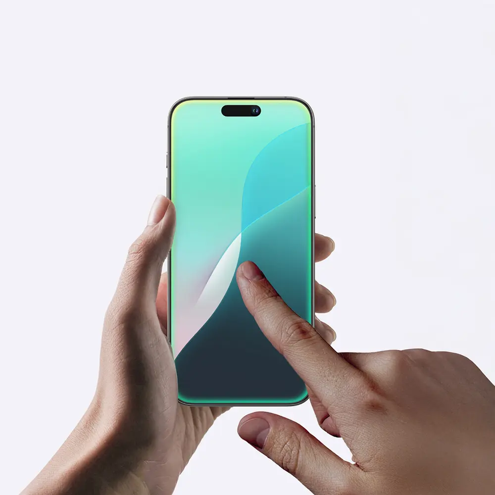 iPhone 16 Mat Parmak İzi Bırakmayan Temperli Cam Ekran Koruyucu - Amazingthing Radix