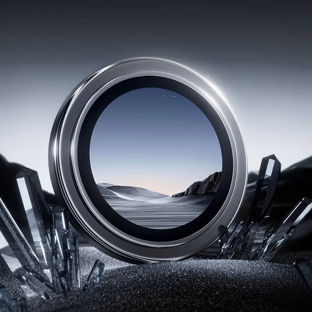 iPhone 16 Parlama Önleyici Metal Kamera Lens Koruyucu - Benks Glass Warrior