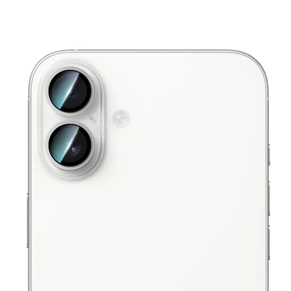 iPhone 16 Alloy Two-Color Serisi Kamera Lens Koruyucu - CaseWorld