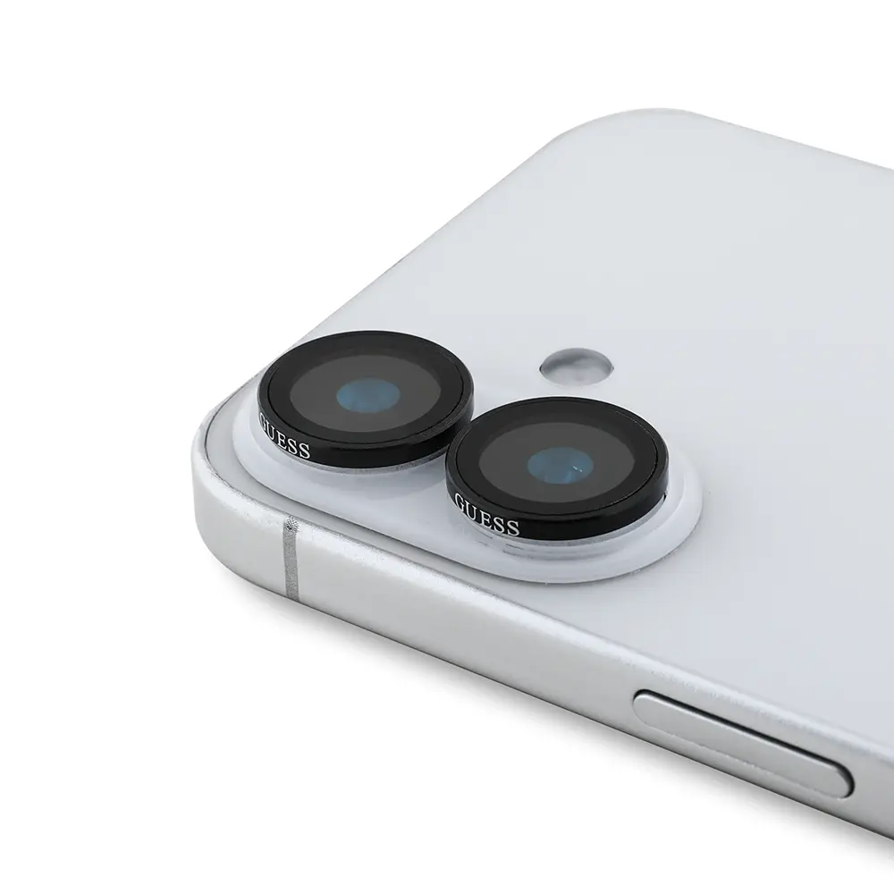 iPhone 16 Metal Kamera Lens Koruyucu - Guess Lisanslı