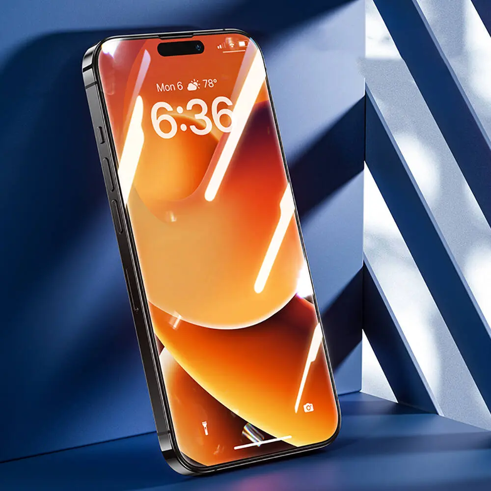iPhone 16 Hidrofobik ve Oleofobik Ekran Koruyucu 10'lu Paket - Benks Air Shield