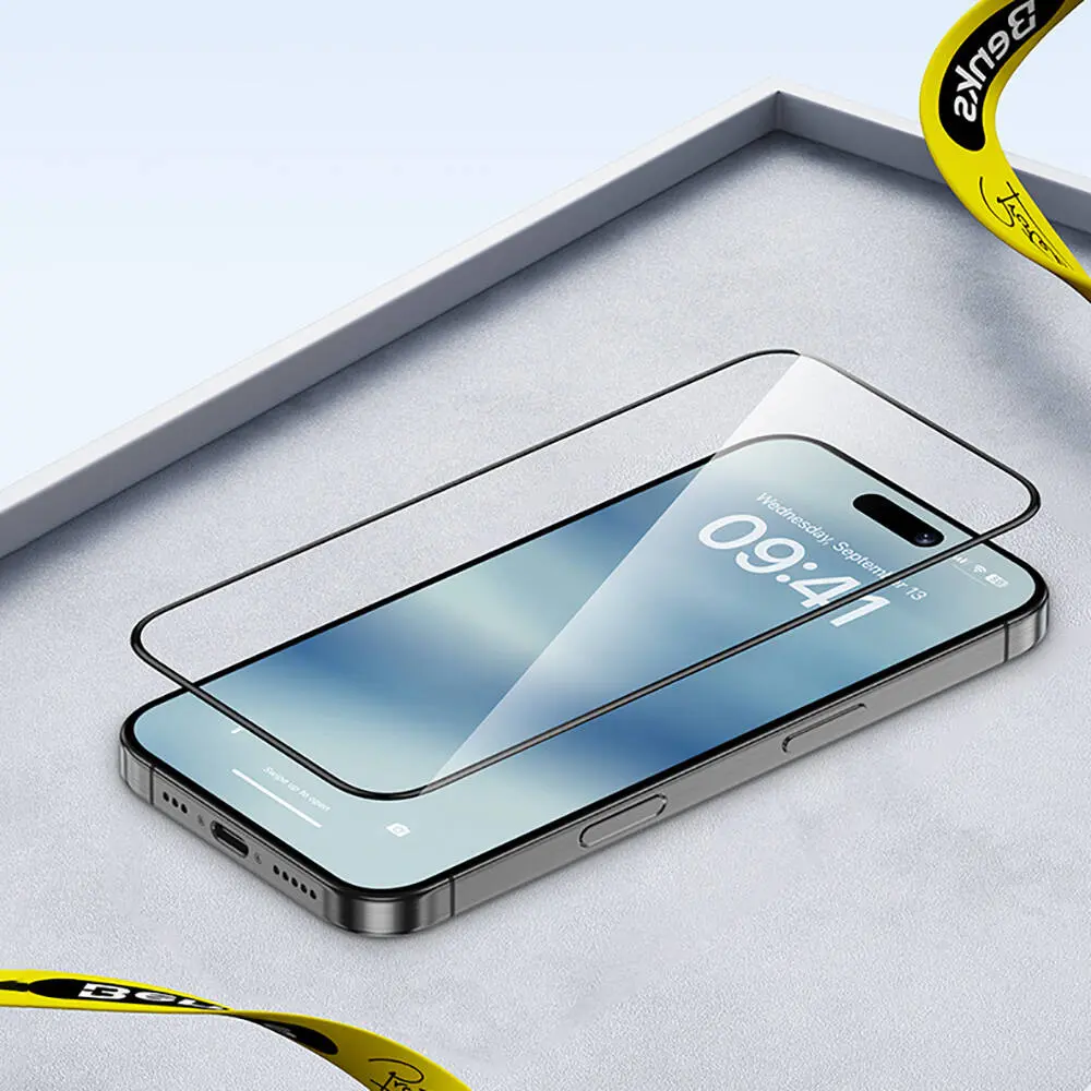 iPhone 16 Hidrofobik ve Oleofobik Ekran Koruyucu 10'lu Paket - Benks Air Shield