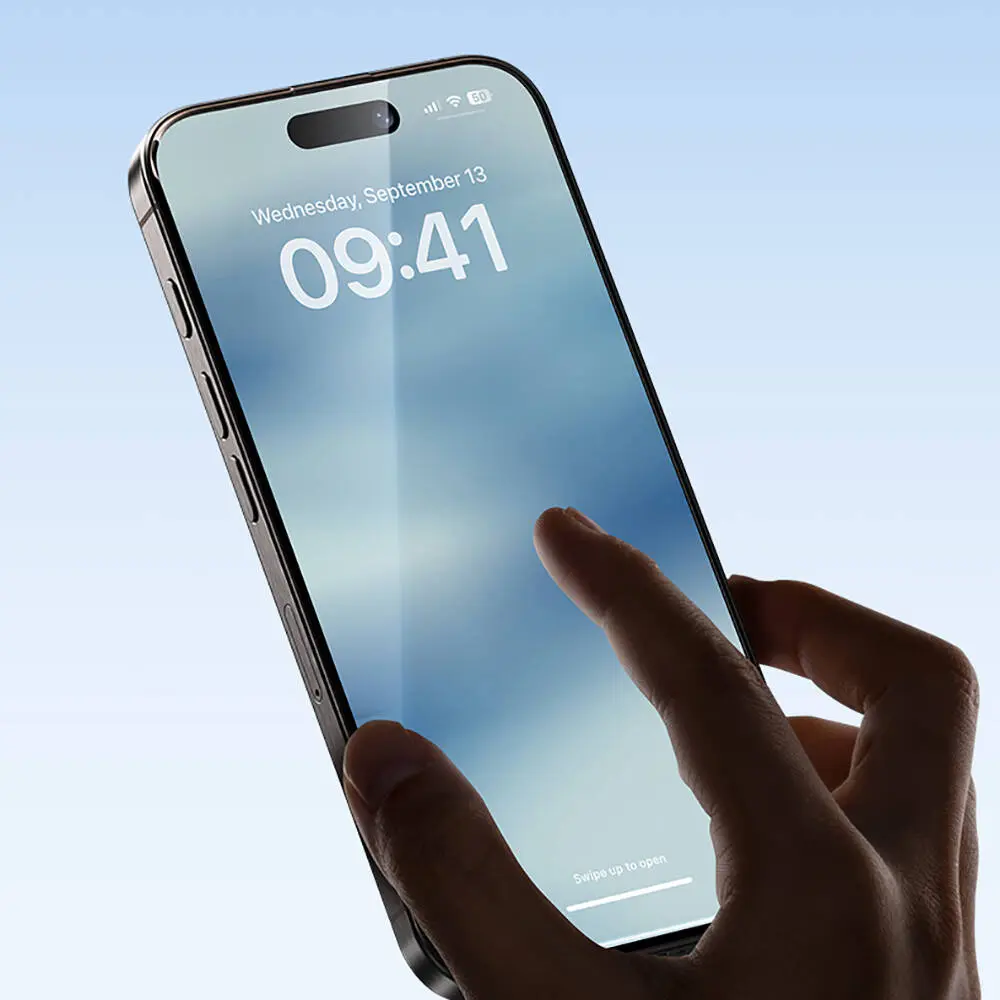 iPhone 16 Hidrofobik ve Oleofobik Ekran Koruyucu 10'lu Paket - Benks Air Shield