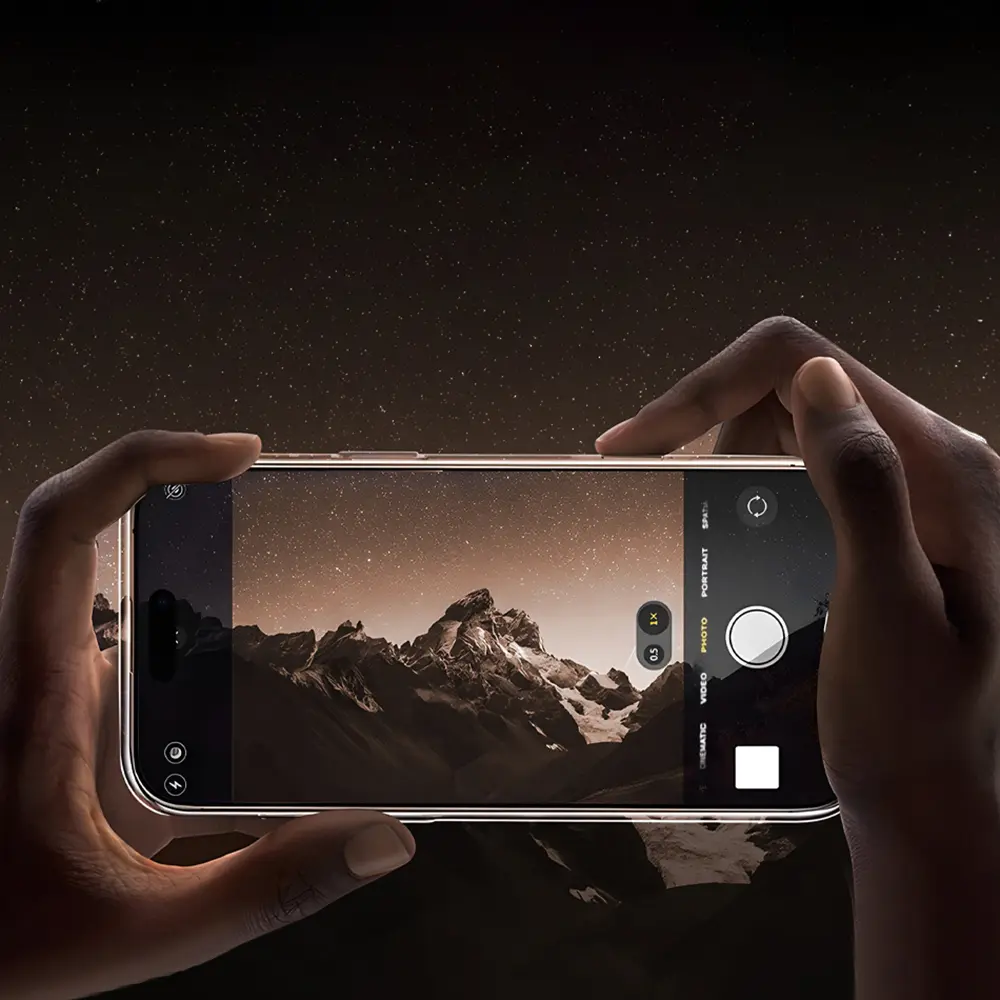 iPhone 16 Manyetik Şeffaf Sert PC Kılıf - Wiwu Magnetic Crystal