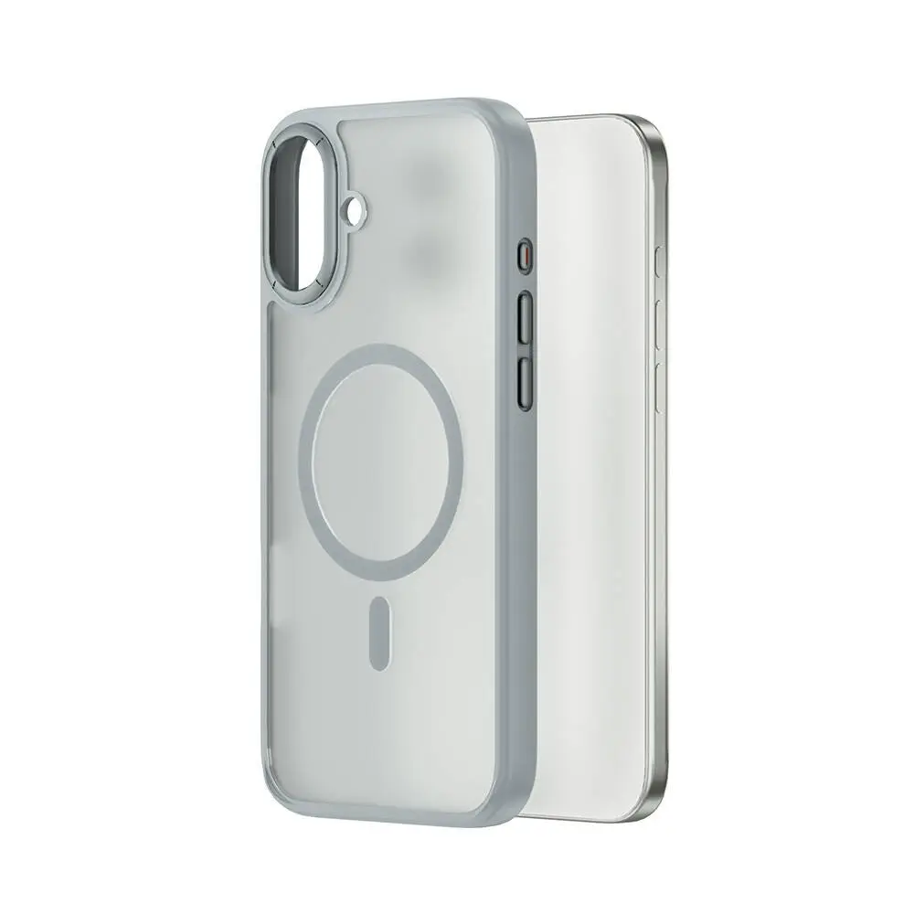 iPhone 16 MagSafe Uyumlu Parmak İzi Tutmayan Kılıf - Wiwu ArmorPro FGG-012