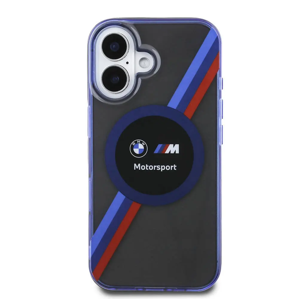 iPhone 16 Kılıf, BMW M Logolu Motorsport Circle - Siyah