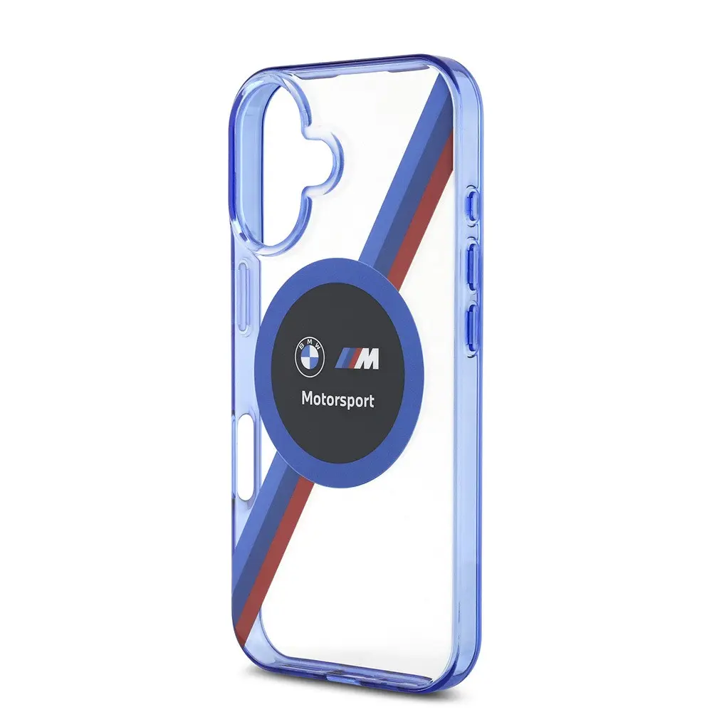 iPhone 16 MagSafe Uyumlu Şeffaf Kılıf - BMW Motorsport Circle