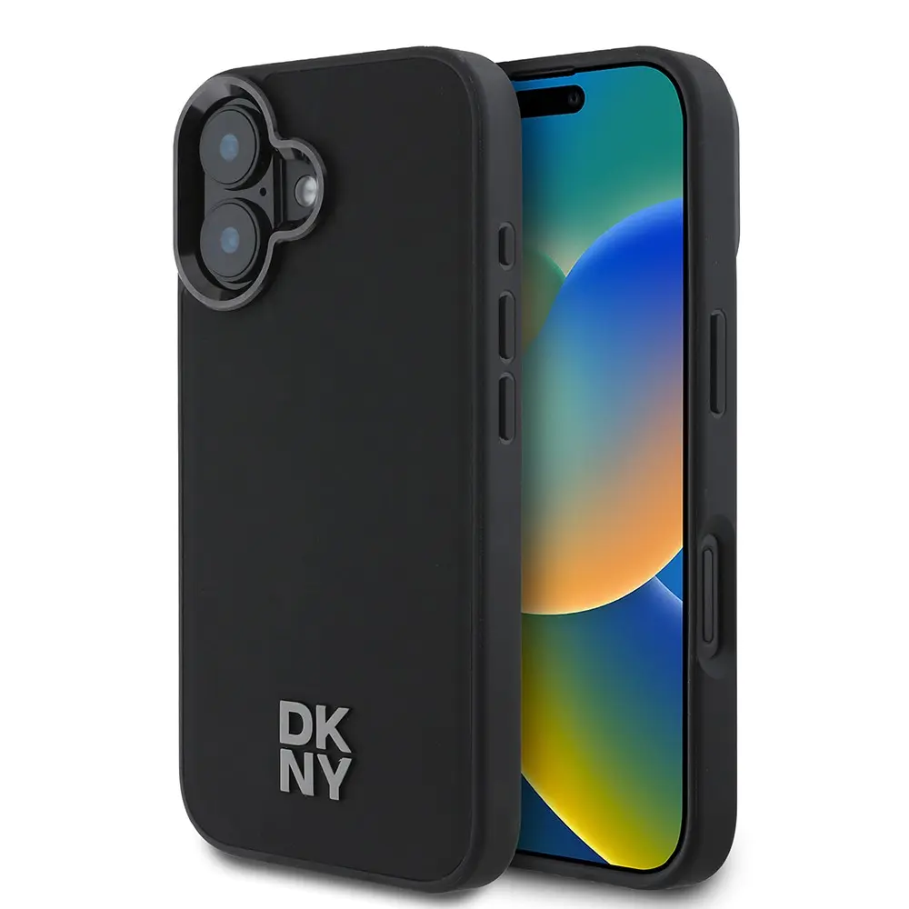 iPhone 16 MagSafe Uyumlu PU Deri Kılıf - DKNY