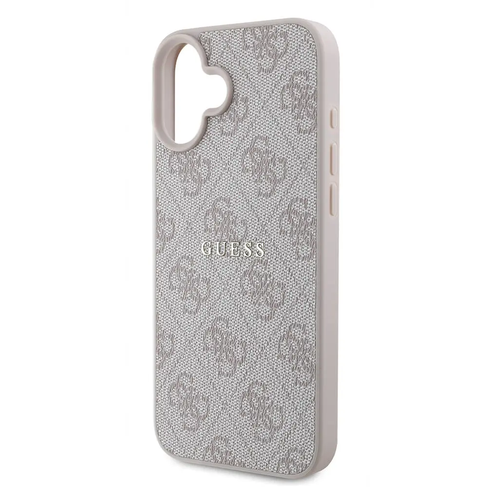 iPhone 16 MagSafe Uyumlu 4G Desenli Kılıf - Guess Lisanslı