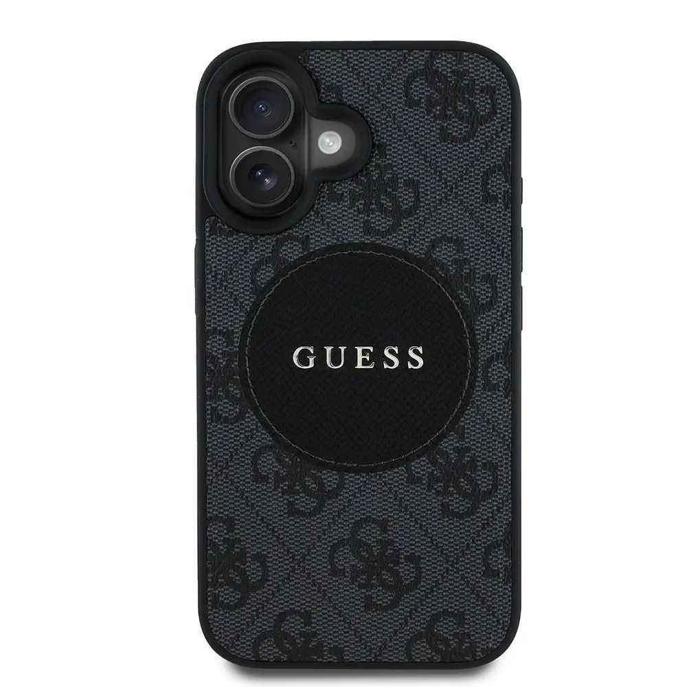 iPhone 16 MagSafe Uyumlu Kılıf - Guess Circle Classic