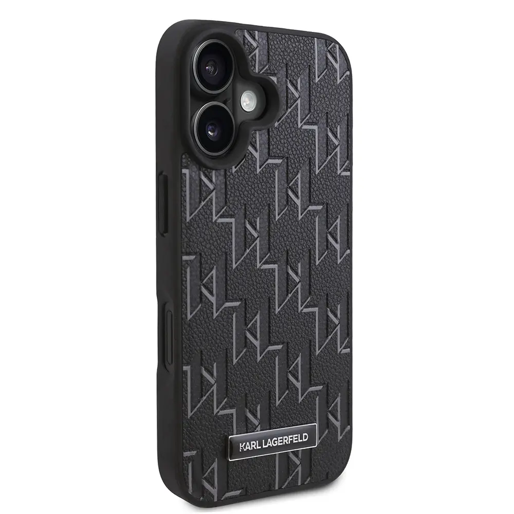iPhone 16 MagSafe Uyumlu Kılıf - Karl Lagerfeld KL Hot Stamp