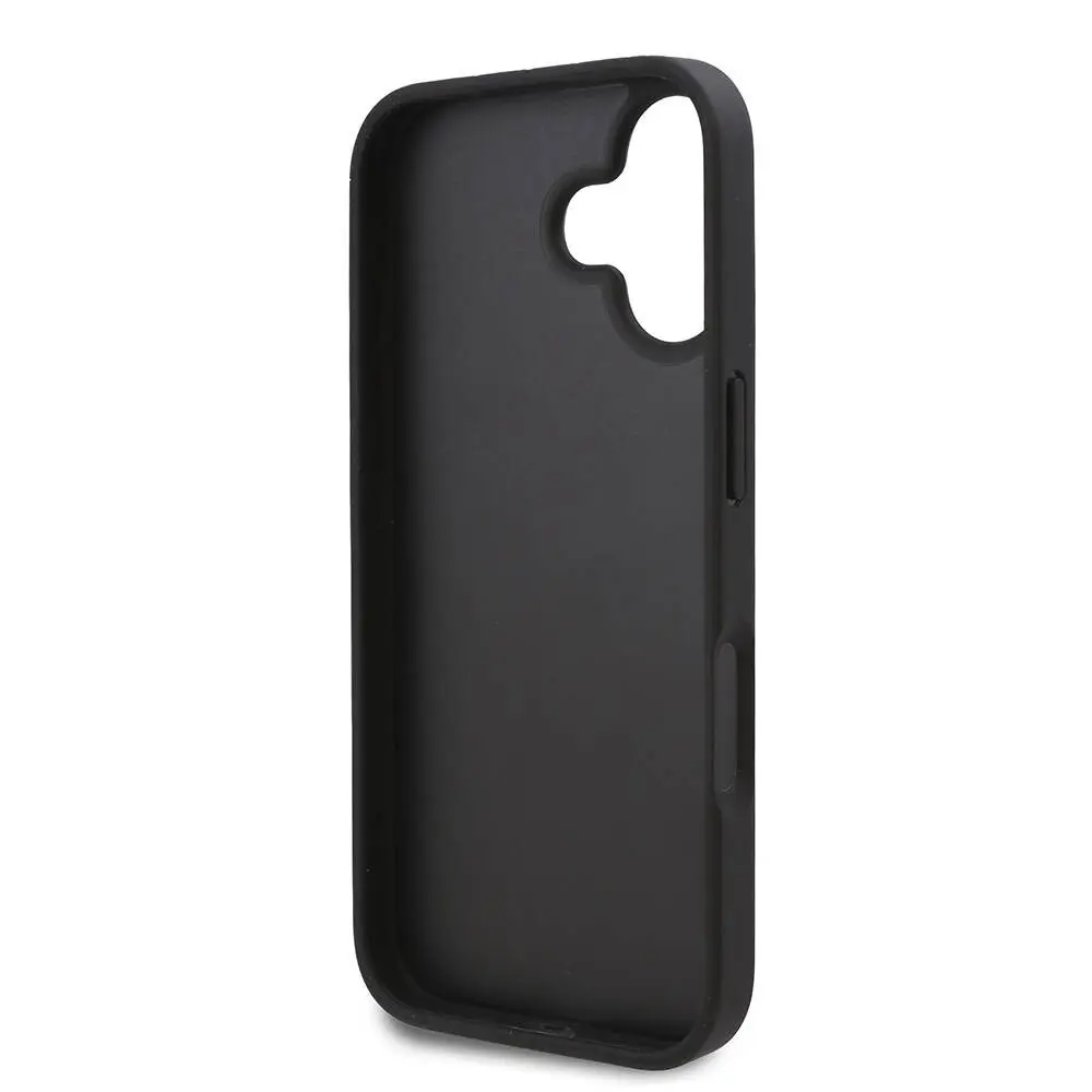 iPhone 16 Kartlıklı Monogram Kılıf - Karl Lagerfeld Cardslot