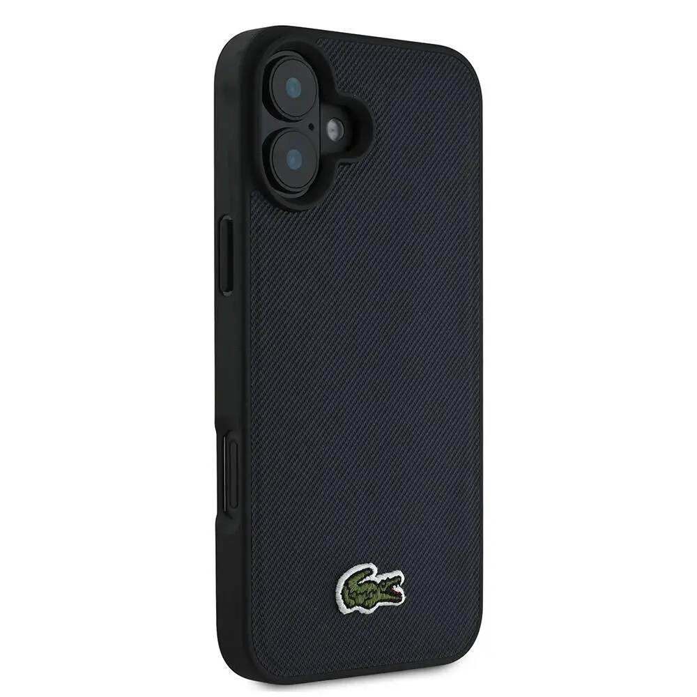 iPhone 16 PU Pike Desenli Lisanslı Kılıf - Lacoste