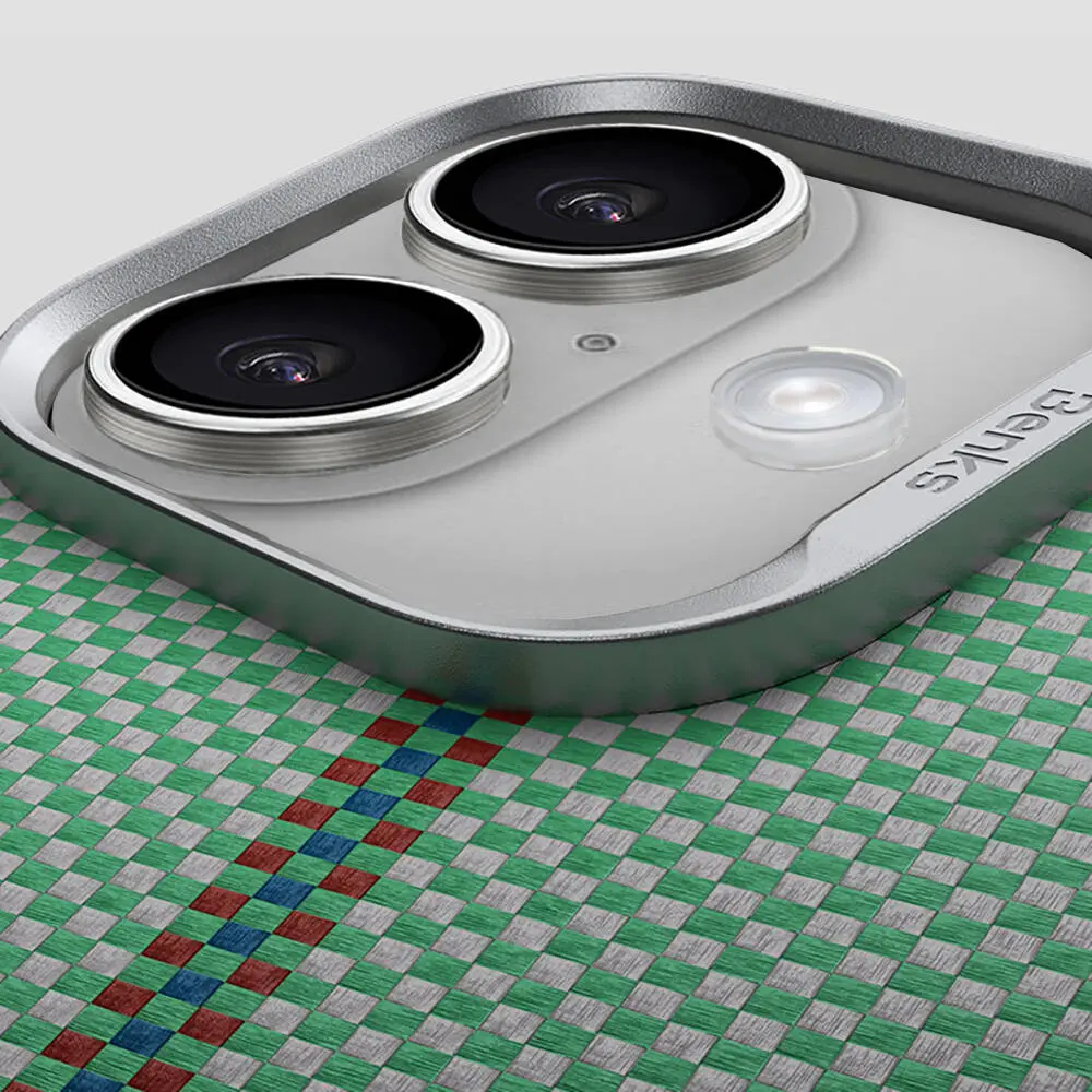iPhone 16 MagSafe Uyumlu Kevlar Kılıf - Benks Passion Green ArmorAir