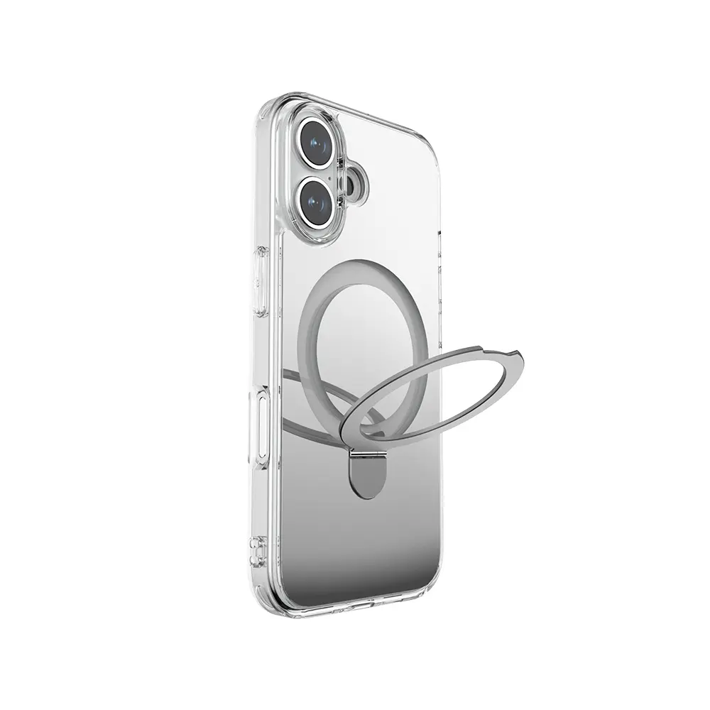 iPhone 16 MagSafe Uyumlu Aynalı Standlı Kılıf - Raptic Air Stand