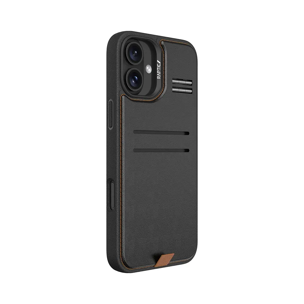 iPhone 16 MagSafe Uyumlu Kartlıklı Standlı Kılıf - Raptic Slim Wallet