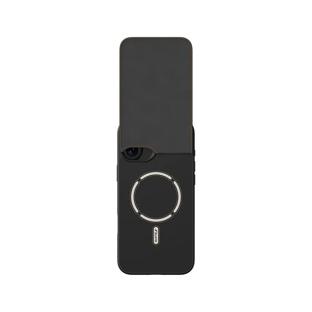 iPhone 16 MagSafe Uyumlu Kartlıklı Standlı Kılıf - Raptic Slim Wallet