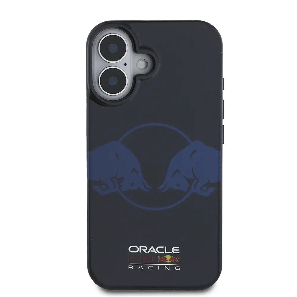 iPhone 16 MagSafe Uyumlu Sert PC Kılıf - Redbull Çift Boğa Baskılı