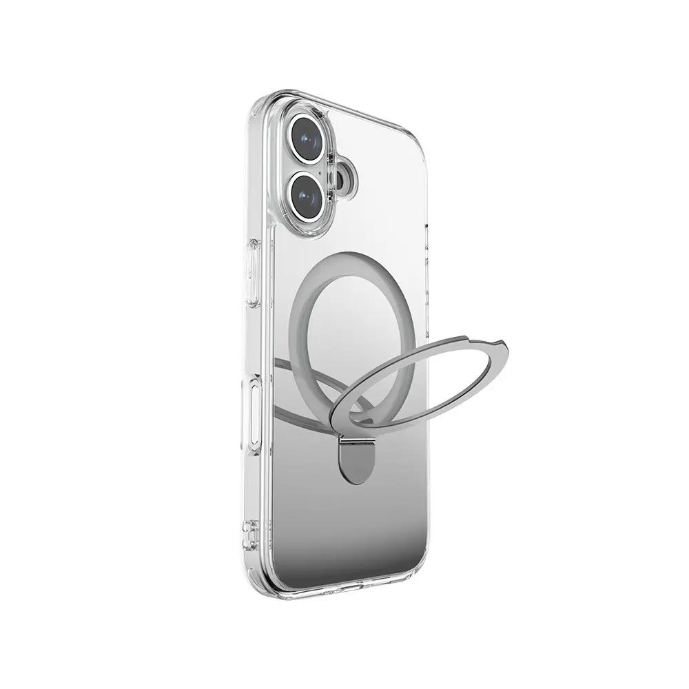 iPhone 16 Plus MagSafe Uyumlu Aynalı Standlı Kılıf - Raptic Air Stand