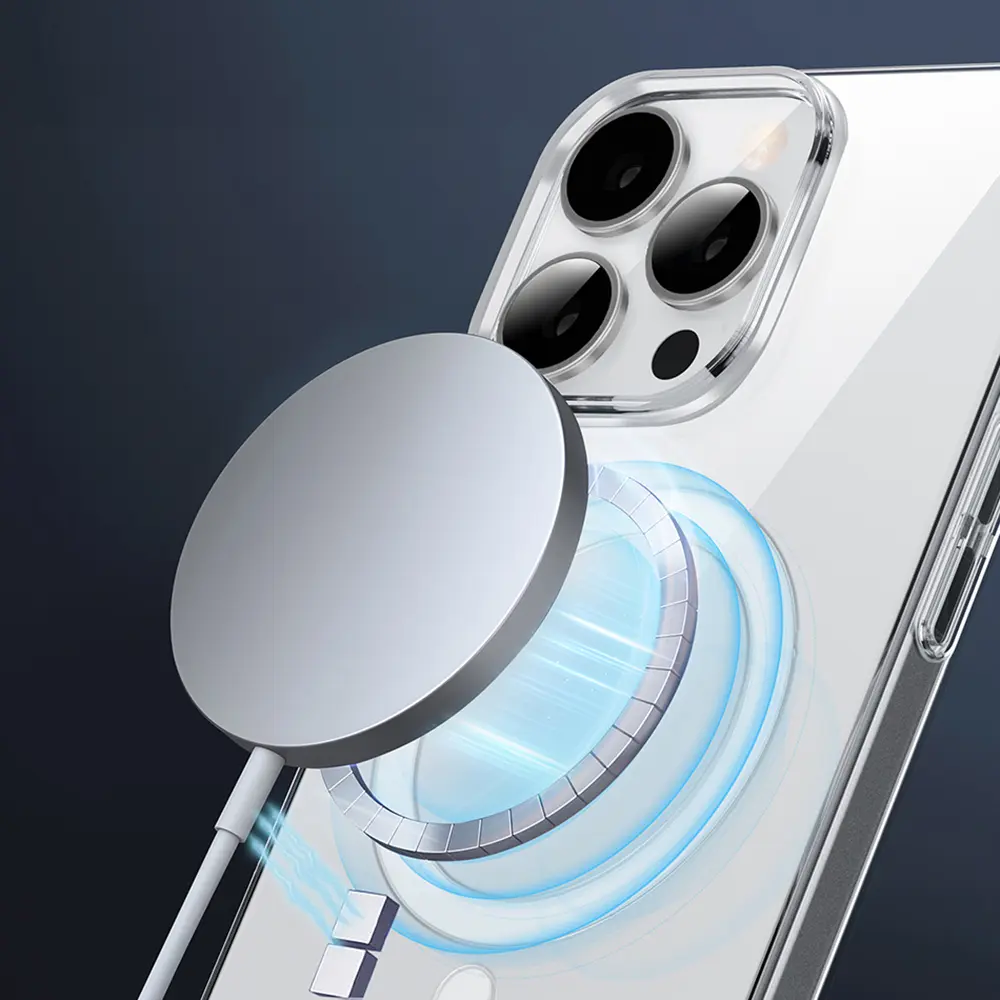 iPhone 16 Plus MagSafe Uyumlu Şeffaf Kılıf - Wiwu Invisible Pro