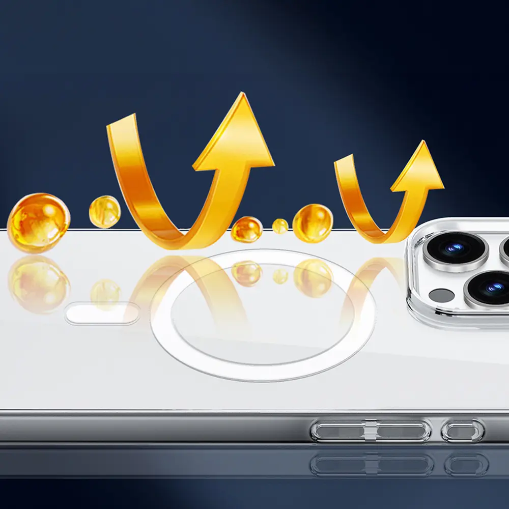 iPhone 16 Plus MagSafe Uyumlu Şeffaf Kılıf - Wiwu Invisible Pro