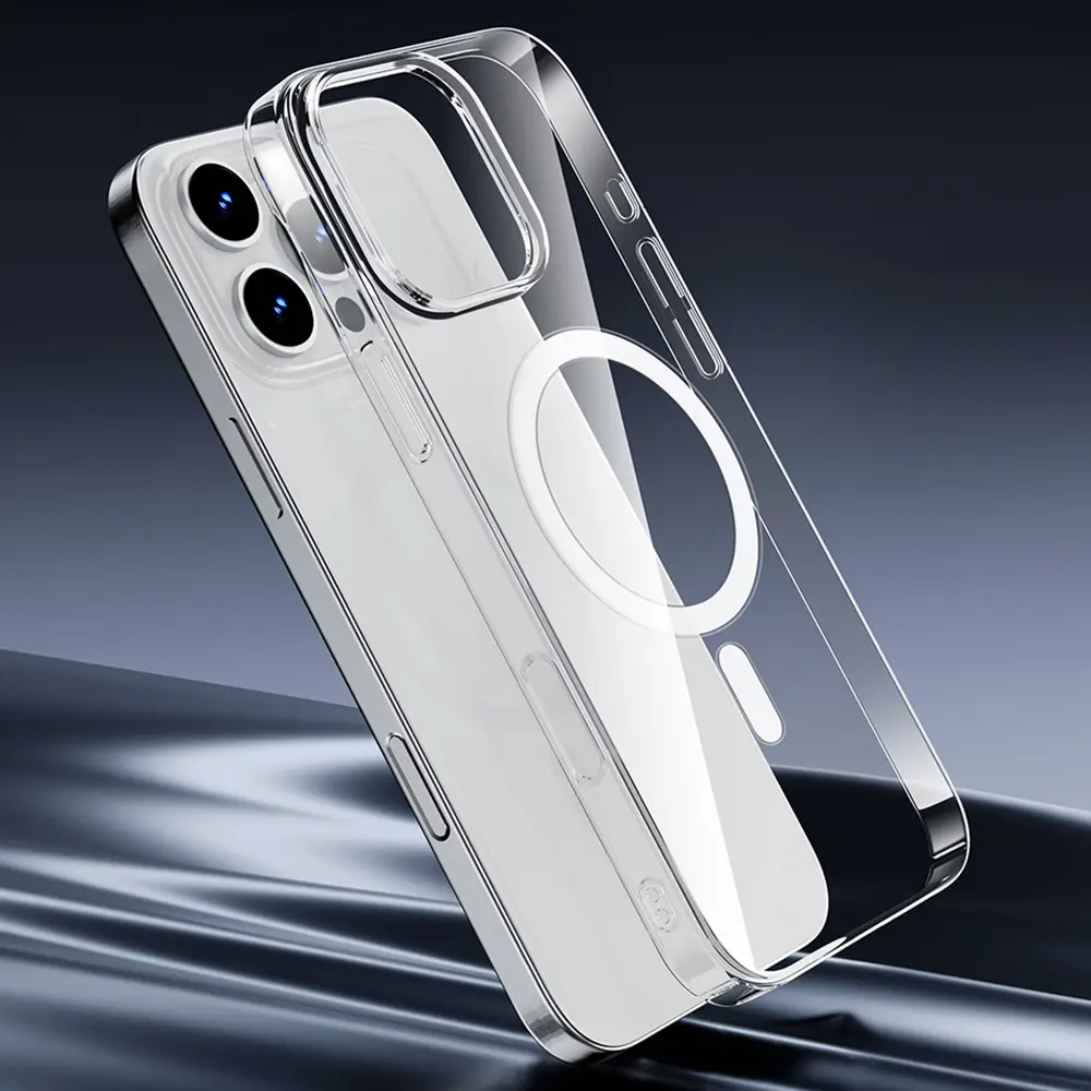 iPhone 16 Plus MagSafe Uyumlu Şeffaf Kılıf - Wiwu Invisible Pro