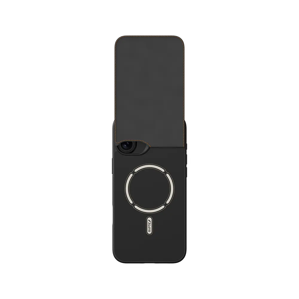 iPhone 16 Plus MagSafe Uyumlu Kartlıklı Standlı Kılıf - Raptic Slim Wallet