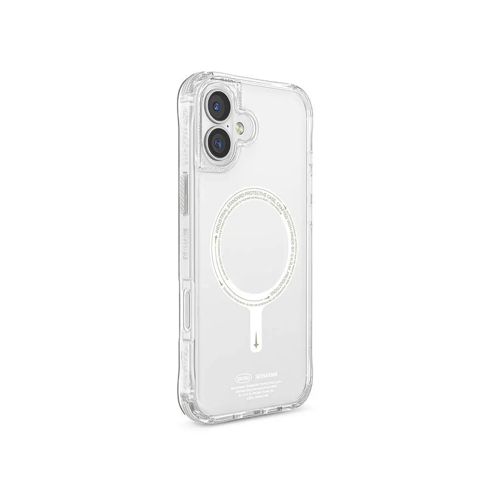 iPhone 16 Plus MagSafe Uyumlu Şeffaf Kılıf - Skinarma Saido Nightglow