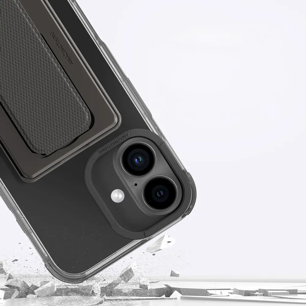 iPhone 16 Plus MagSafe Uyumlu Standlı ve Kartlıklı Kılıf - Amazingthing Omni Adventure